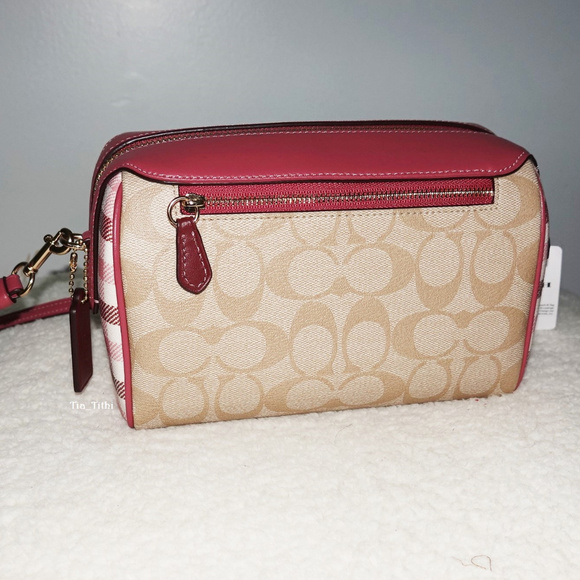 Coach Gingham Crossbody/Shoulder Bag 🎉Host Pick🎉 - Picture 3 of 6